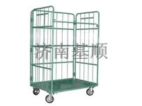 濟南基順專職從事倉庫籠,倉儲籠,鋼制托盤,鋼托盤,貨架生產廠家